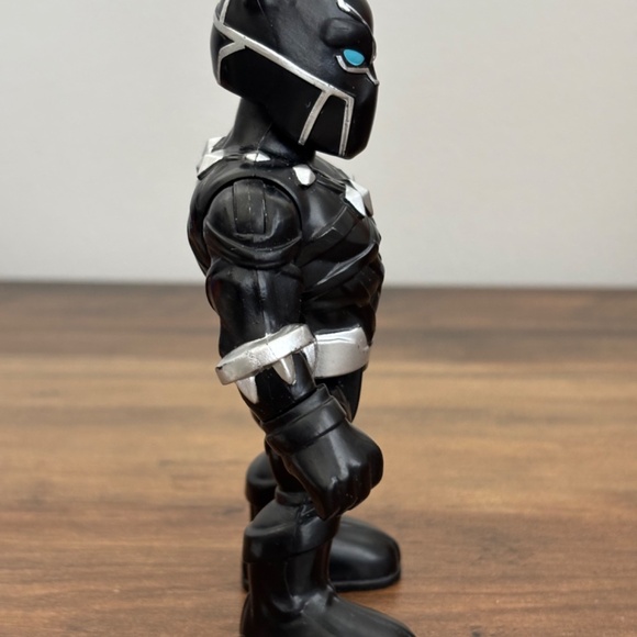 Hasbro Marvel Super Hero Mega Mighties BLACK PANTHER Action Figure 5 Cake Topper - Picture 6 of 9